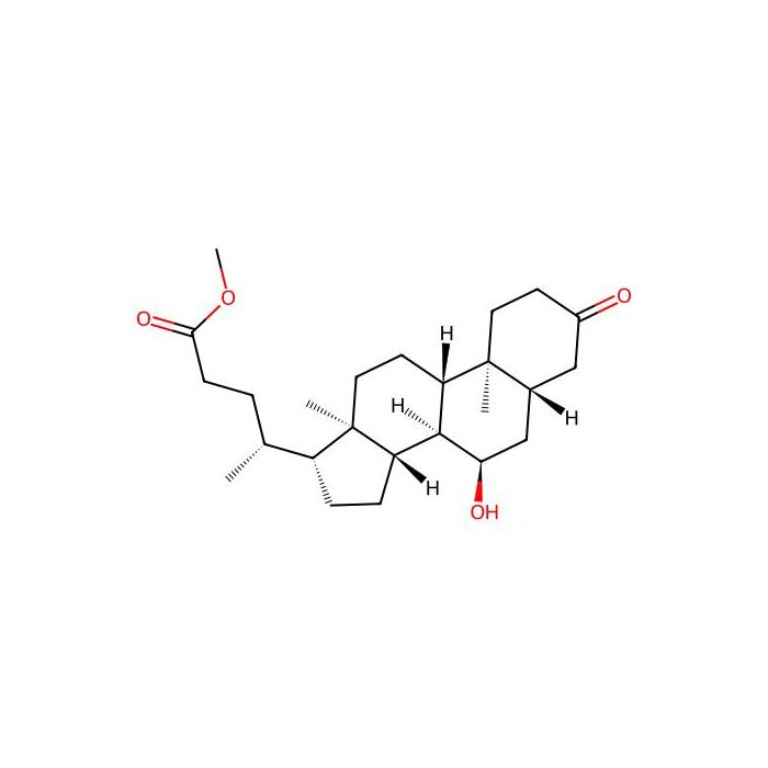 methyl (4R)-4-[(5S,7R,8R,9S,10S,13R,14S,17R)-7-hydroxy-10,13-dimethyl-3-oxo-1,2,4,5,6,7,8,9,11,12,14,15,16,17-tetradecahydrocyclopenta[a]phenanthren-17-yl]pentanoate