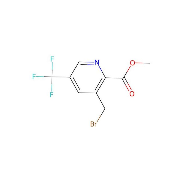 methyl 3-(bromomethyl)-5-(trifluoromethyl)pyridine-2-carboxylate