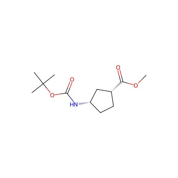 methyl cis-3-{[(tert-butoxy)carbonyl]amino}cyclopentane-1-carboxylate