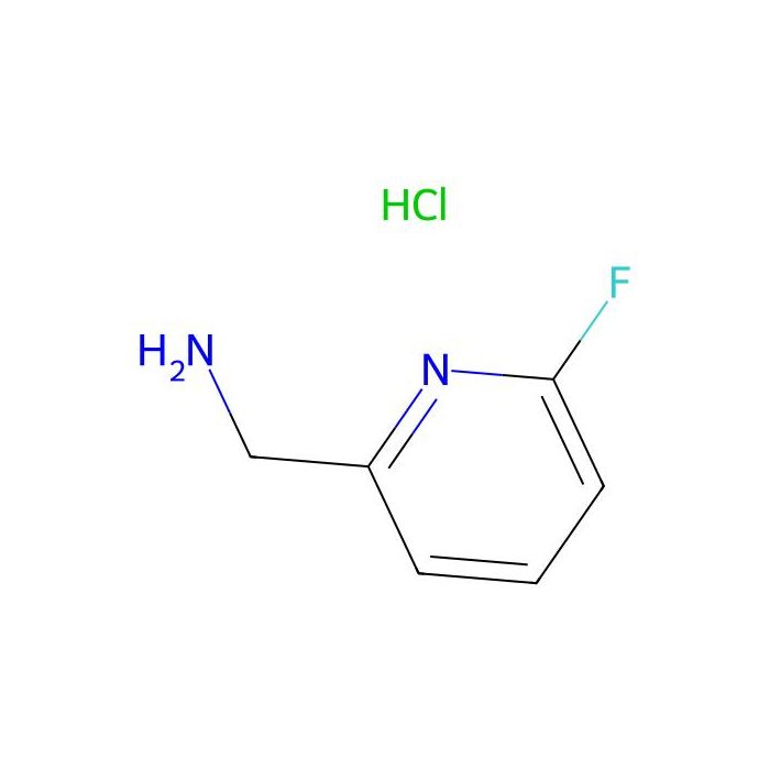 (6-fluoro-2-pyridyl)methanamine;hydrochloride