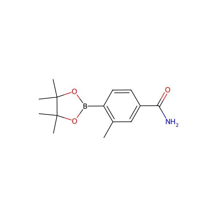 3-methyl-4-(4,4,5,5-tetramethyl-1,3,2-dioxaborolan-2-yl)benzamide