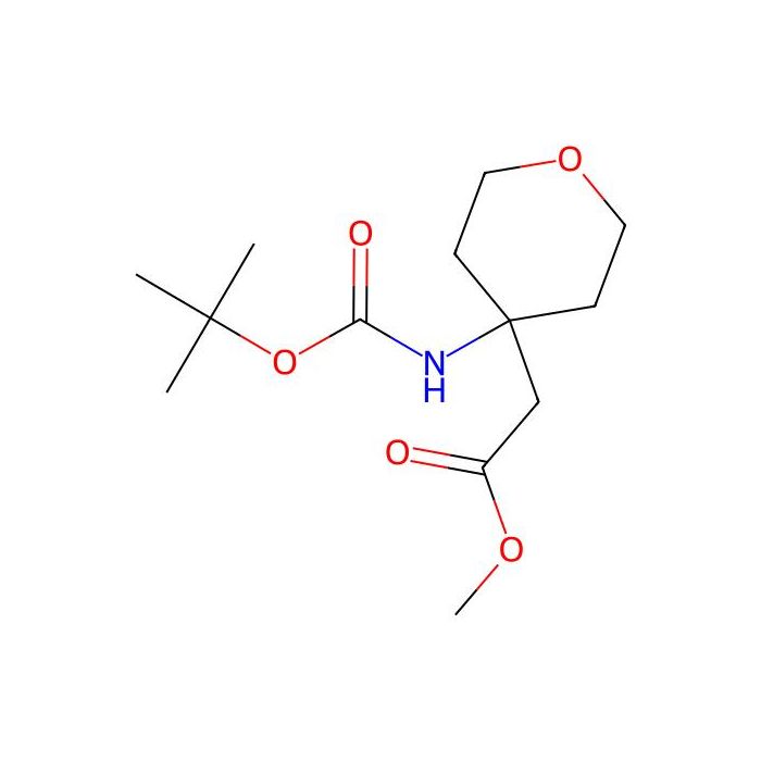 methyl 2-[4-(tert-butoxycarbonylamino)tetrahydropyran-4-yl]acetate