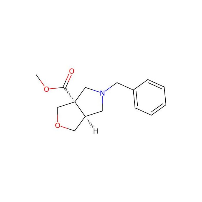 methyl cis-5-benzyl-3,4,6,6a-tetrahydro-1H-furo[3,4-c]pyrrole-3a-carboxylate
