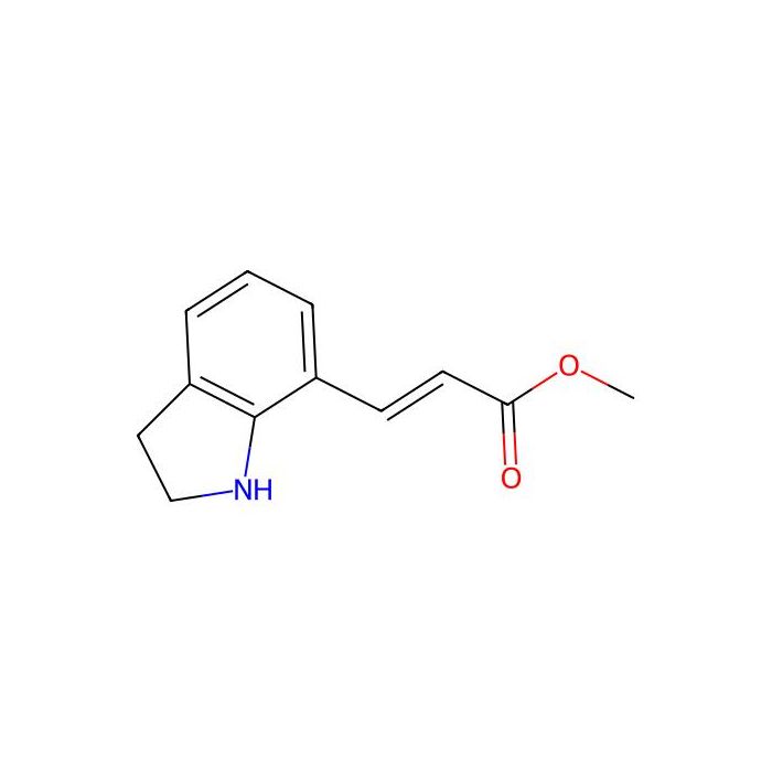 methyl 3-indolin-7-ylprop-2-enoate