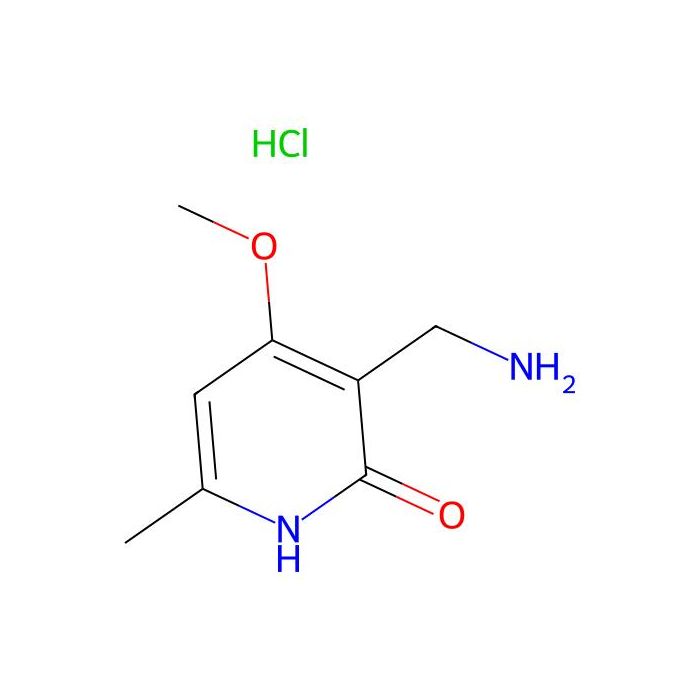 3-(aminomethyl)-4-methoxy-6-methyl-1,2-dihydropyridin-2-one hydrochloride
