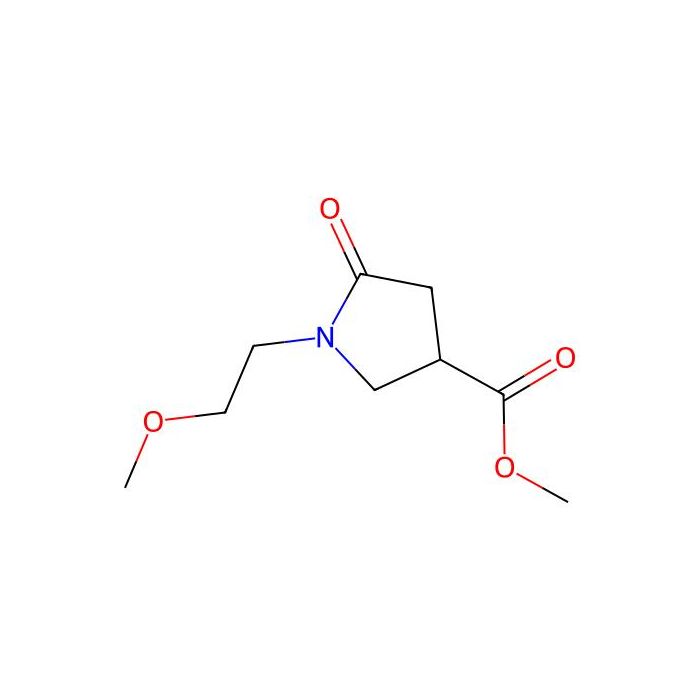 1-(2-甲氧基乙基)-2-氧代吡咯烷-4-甲酸甲酯