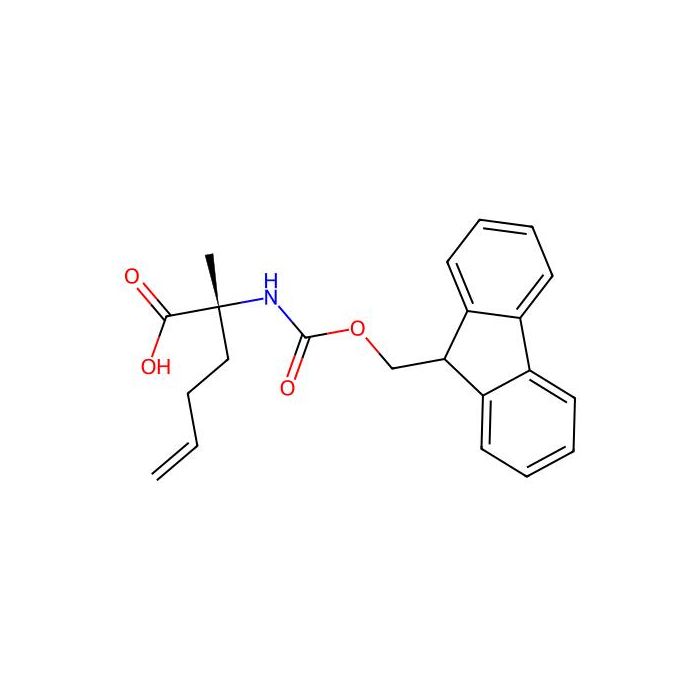 (R)-2-((((9H-Fluoren-9-yl)methoxy)carbonyl)amino)-2-methylhex-5-enoicacid