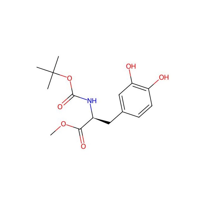 (S)-Methyl2-((tert-butoxycarbonyl)amino)-3-(3，4-dihydroxyphenyl)propanoate