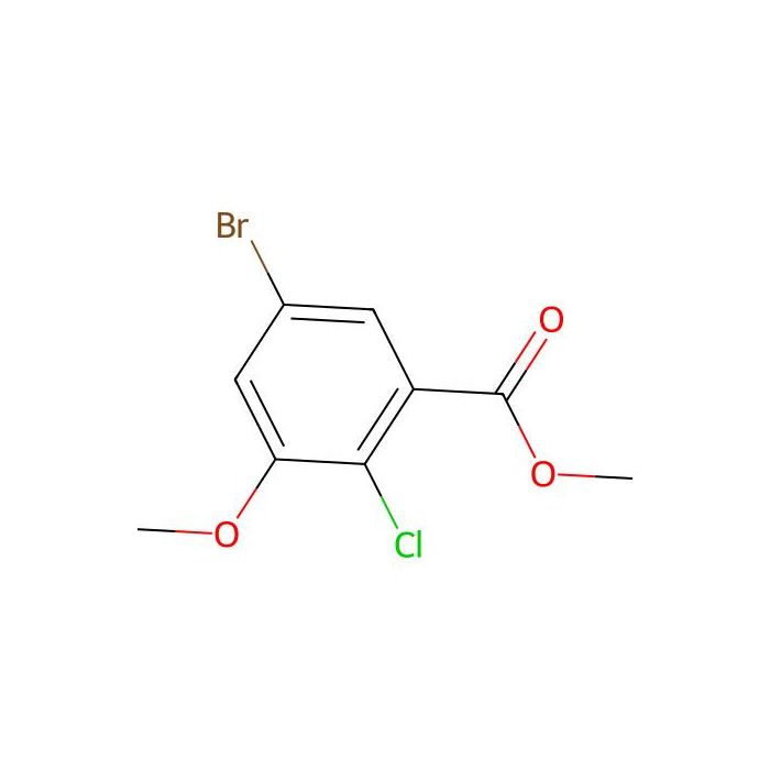 2-氯-3-甲氧基-5-溴苯甲酸甲酯