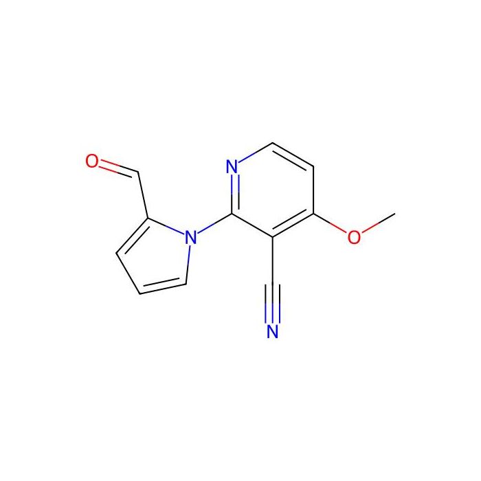 3-腈基-2-(2-甲酸基-1H-吡咯-1-基)-4-甲氧基吡啶