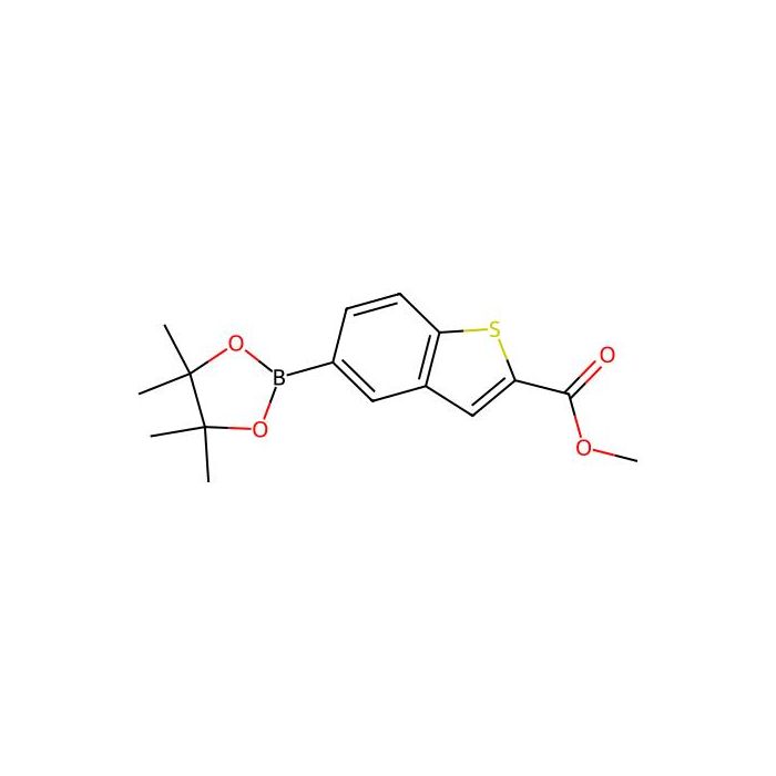 5-(4，4，5，5-四甲基-1，3，2-二氧硼烷-2-基)苯并[b]噻吩-2-羧酸甲酯