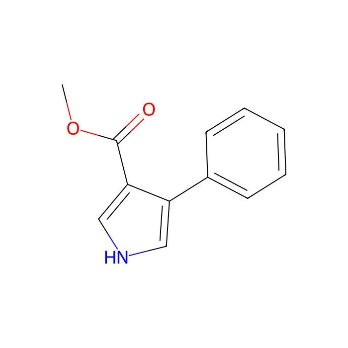 4-苯基-1H-吡咯-3-羧酸甲酯