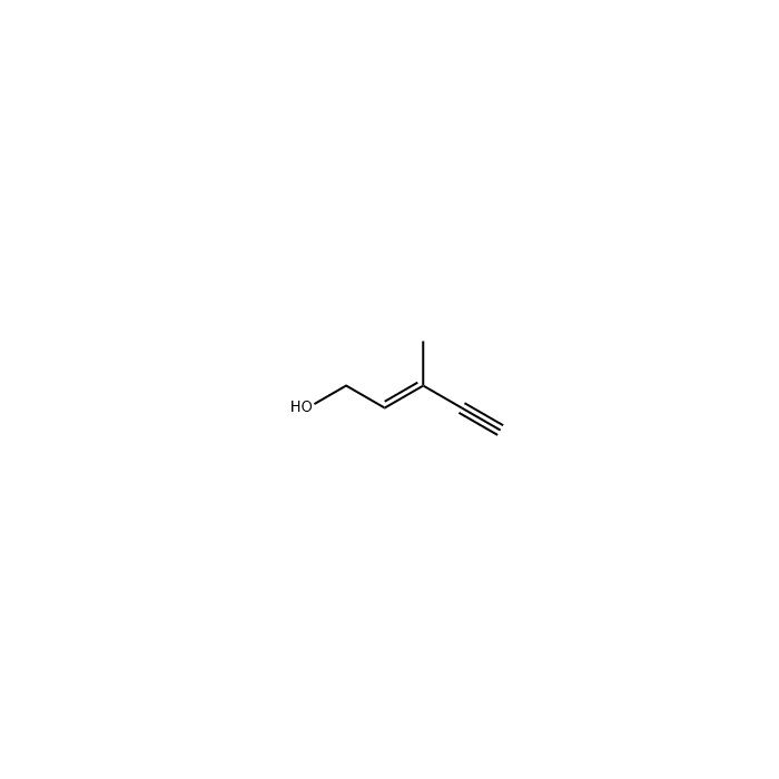 (E)-3-甲基戊-3-烯-1-炔-5-醇
