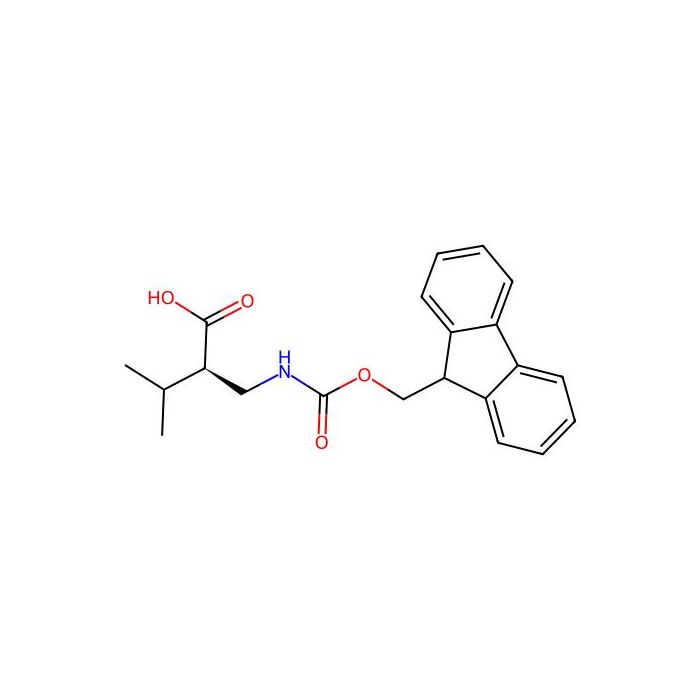 Fmoc-(R)-2-(氨甲基)-3-甲基丁酸  