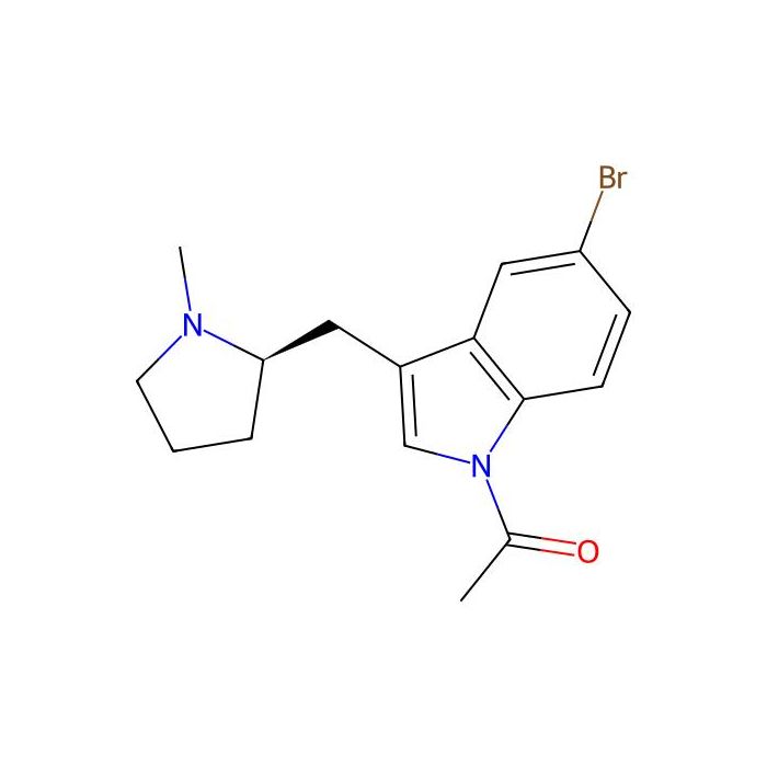 (R)-N-乙酰基-5-溴-3-(N-甲基吡咯烷-2-基甲基)-1H-吲哚