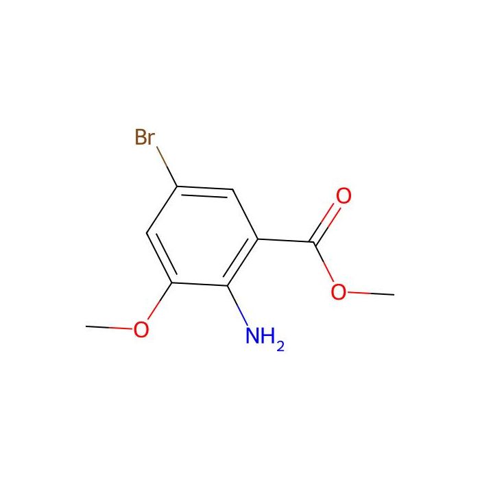 2-氨基-5-溴-3-甲氧基苯甲酸甲酯