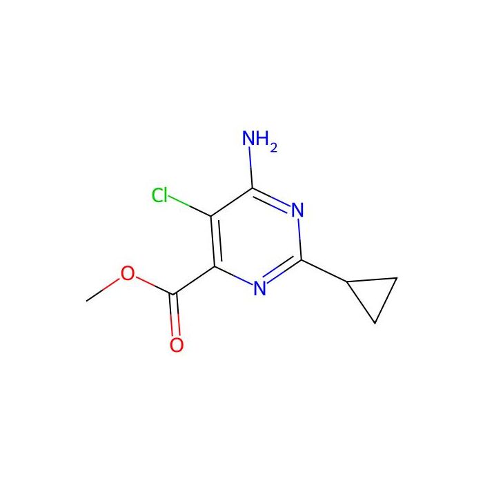 6-氨基-5-氯-2-环丙基嘧啶-4-羧酸甲酯