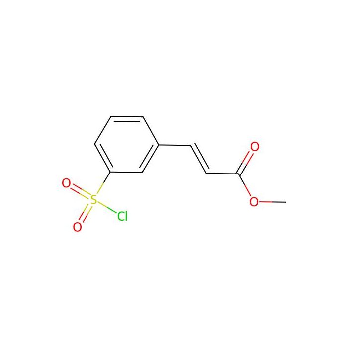 (E)-3-[3-(氯磺酰基)苯基]丙烯酸甲酯