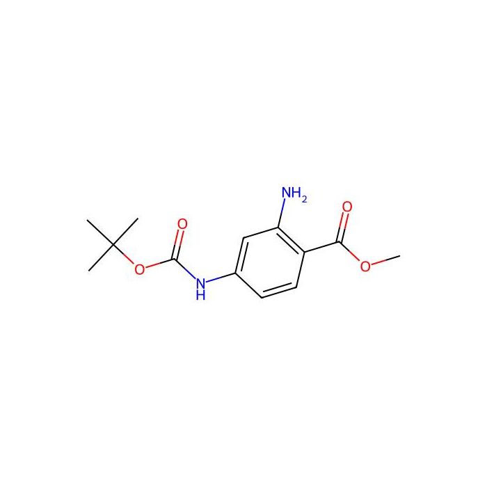 2-氨基-4-(1，1-二甲基乙氧基)羰基氨基-苯甲酸甲酯