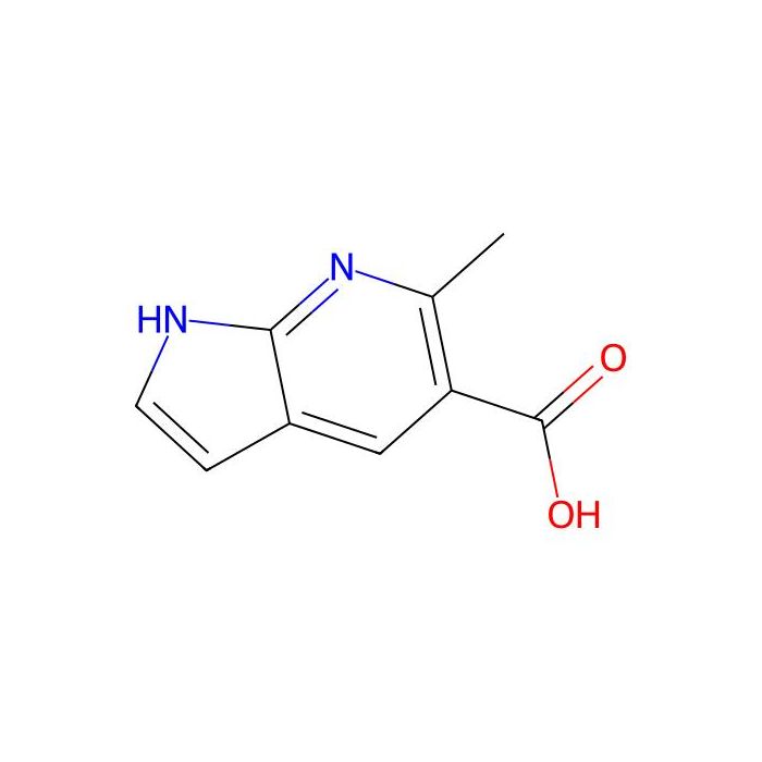 6-甲基-1H-吡咯并[2，3-b]吡啶-5-羧酸