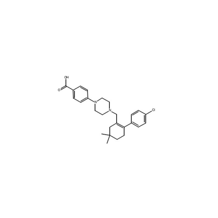 4-[4-[[2-(4-氯苯基)-5，5-二甲基-1-环己烯]甲基]-1-哌嗪]苯甲酸