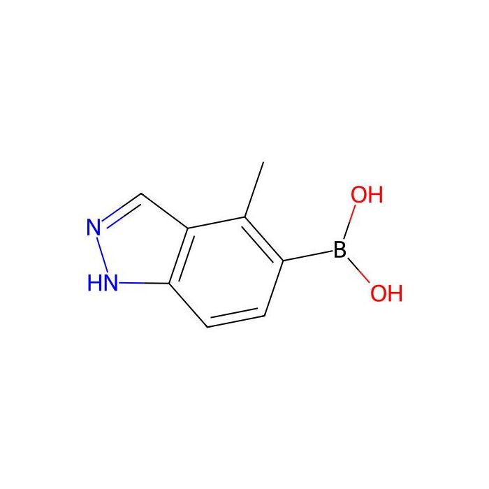 4-甲基-1H-吲唑-5-基-5-硼酸 (含不等量酸酐)