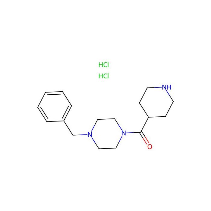 (4-苄基哌嗪-1-基)哌啶-4-甲酮双盐酸盐