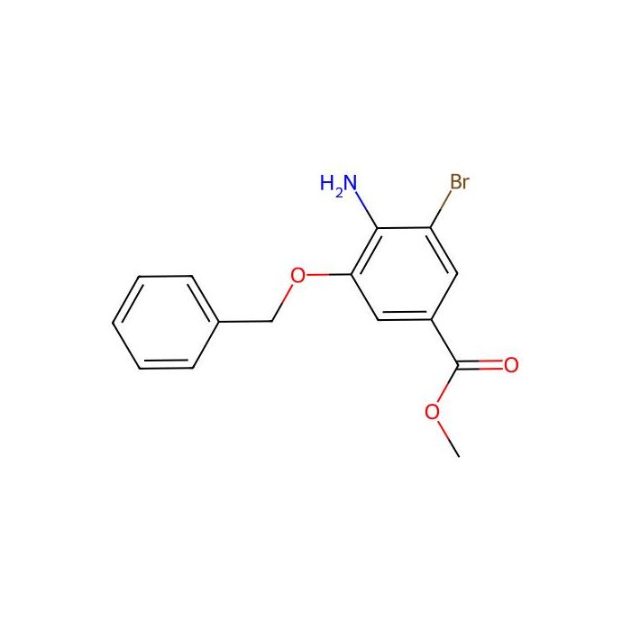 3-苄氧基-4-氨基-5-溴苯甲酸甲酯