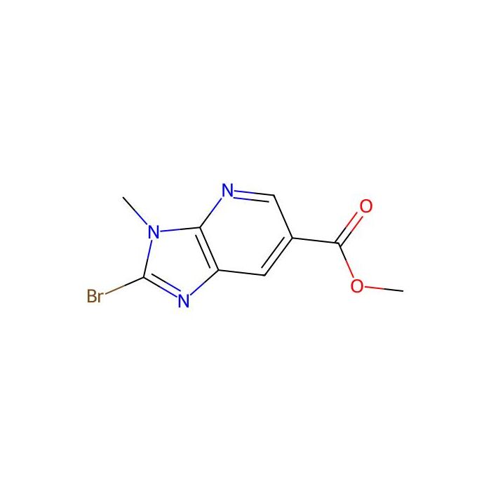 2-溴-3-甲基-3H-咪唑并[4，5-b]吡啶-6-羧酸甲酯