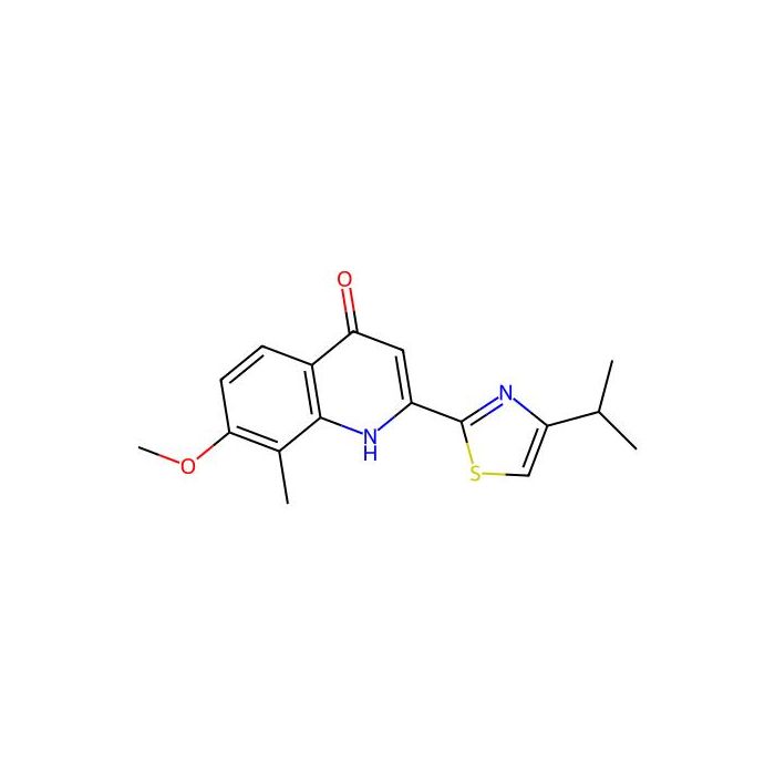 2-(4-异丙基噻唑-2-基)-7-甲氧基-8-甲基喹啉-4-醇