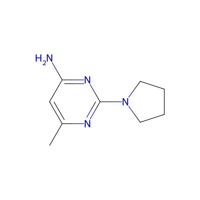 6-甲基-2-(1-吡咯烷基)-4-嘧啶胺