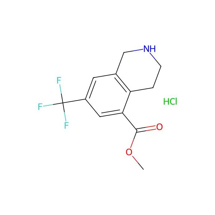 7-(三氟甲基)-1，2，3，4-四氢异喹啉-5-羧酸甲酯盐酸盐