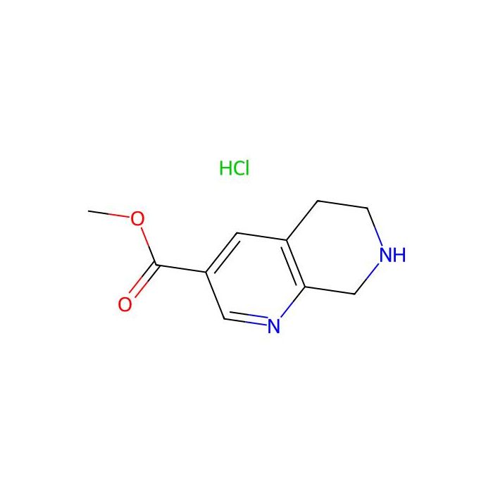 5，6，7，8-四氢-1，7-萘啶-3-羧酸甲酯盐酸盐