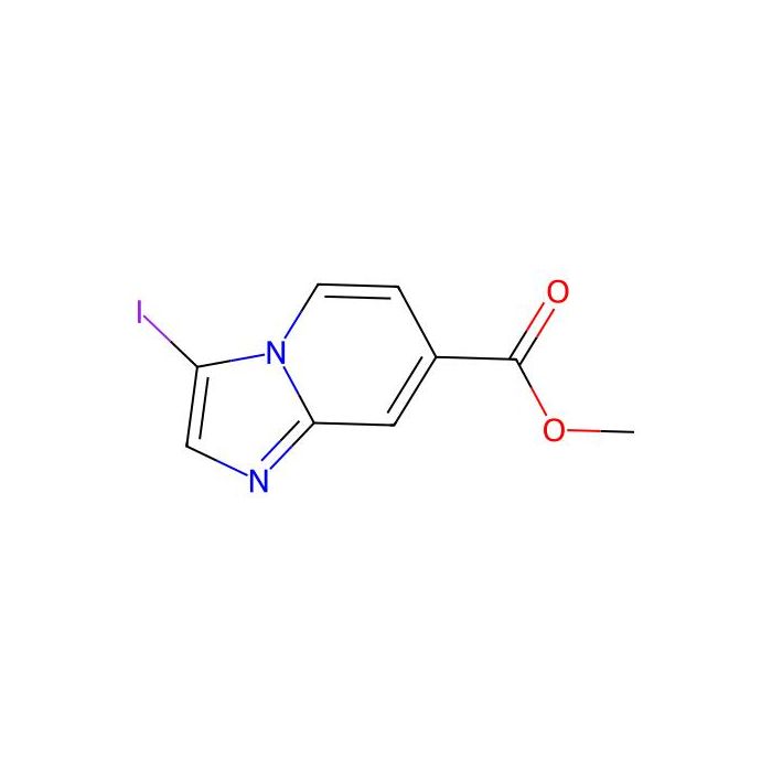 3-碘咪唑并[1，2-a]吡啶-7-羧酸甲酯