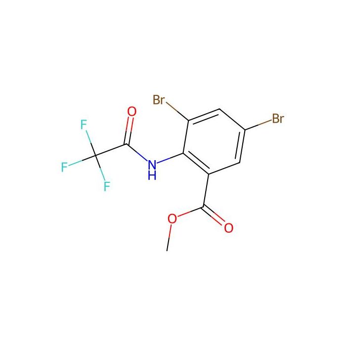 2-(三氟乙酰氨基)-3，5-二溴苯甲酸甲酯