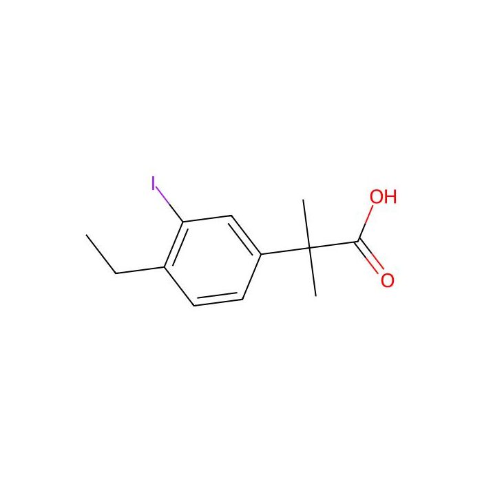 2-(4-乙基-3-碘苯基)-2-甲基丙酸
