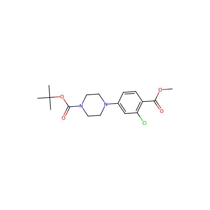 2-氯-4-(4-Boc-1-哌嗪基)苯甲酸甲酯
