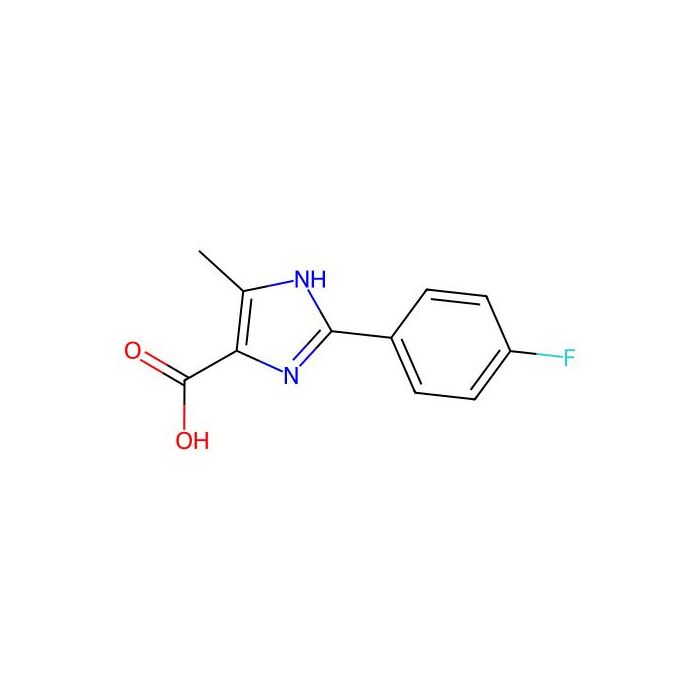2-(4-氟苯基)-4-甲基-1H-咪唑-5-羧酸