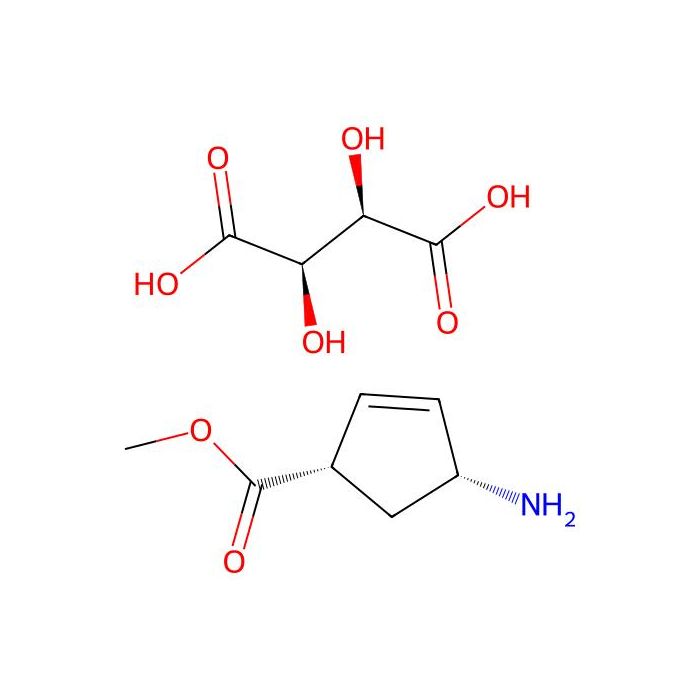 (1S，4R)-甲基-4-氨基环戊-2-烯羧酸L-酒石酸