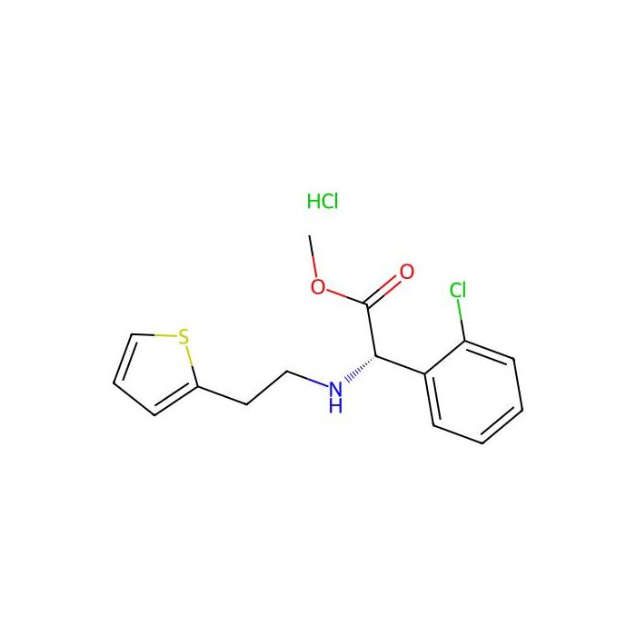 (S)-N-[2-(2-噻吩基)乙基]-2-氯苯基甘氨酸甲酯盐酸盐