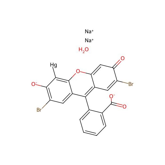 2，7-二溴-4-羟汞基荧光红双钠盐