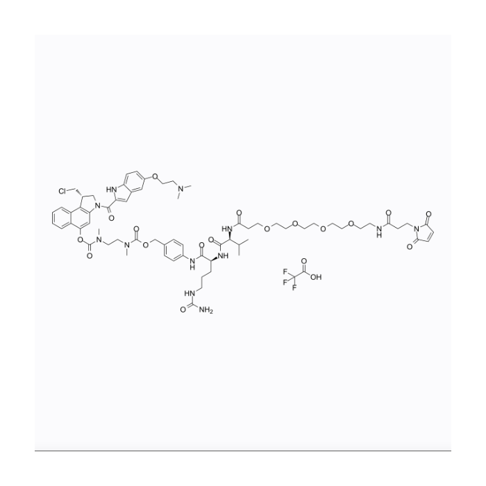 MA-PEG4-VC-PAB-DMEA-duocarmycin DM TFA