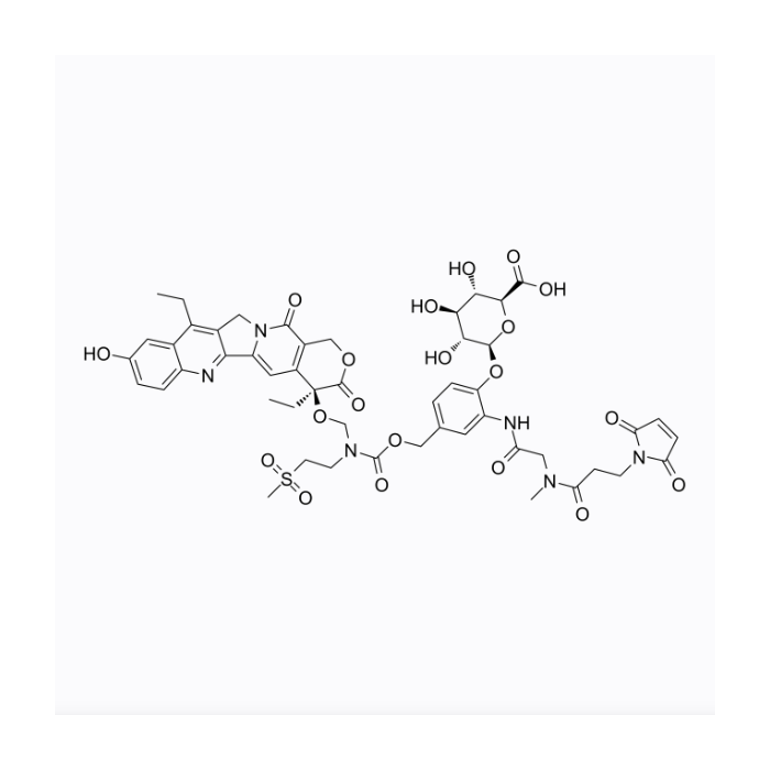 MAC glucuronide α-hydroxy lactone-linked SN-38