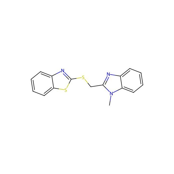 2-(1-Methyl-1H-benzoimidazol-2-ylmethylsulfanyl)-benzothiazole