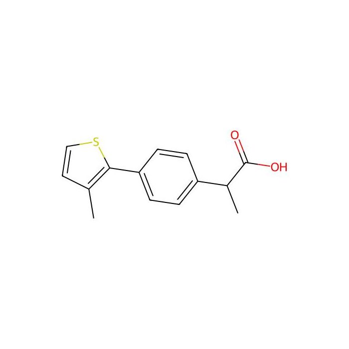 2-[4-(3-Methyl-2-thienyl)phenyl]propionic acid