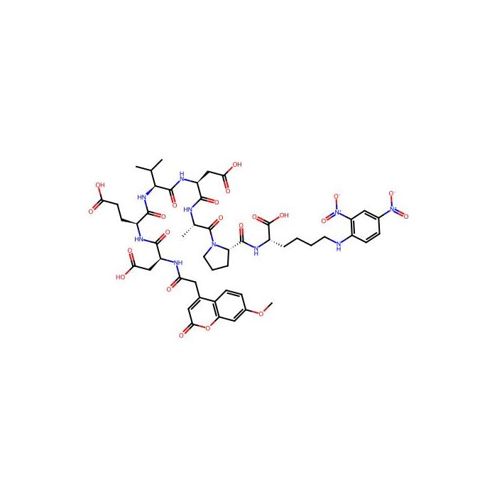 7-Methoxycoumarin-4-acetyl-Asp-Glu-Val-Asp-Ala-Pro-(2,4-dinitrophenyl)Lys