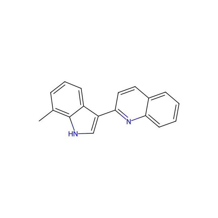2-(7-methyl-1H-indol-3-yl)quinoline