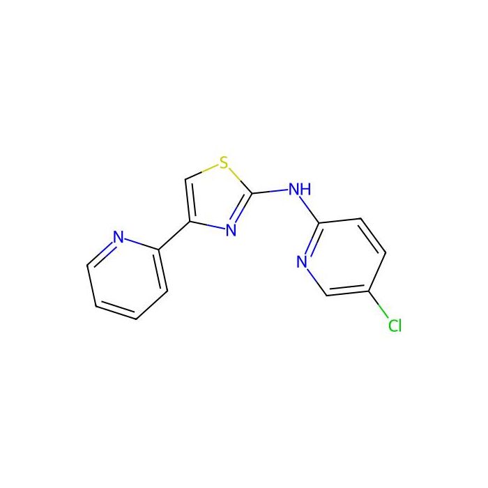 N-(5-chloropyridin-2-yl)-4-pyridin-2-yl-1,3-thiazol-2-amine