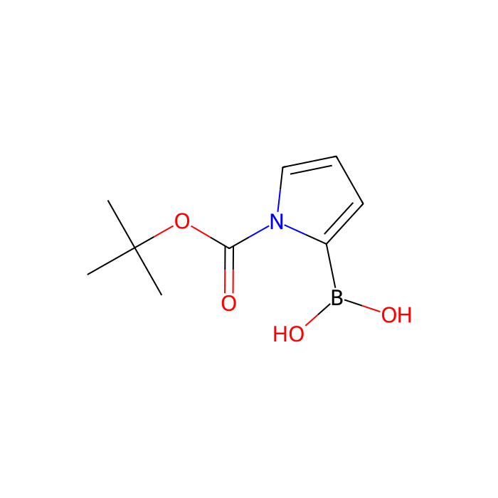 1-Boc-2-吡咯硼酸 (含不同量的酸酐)