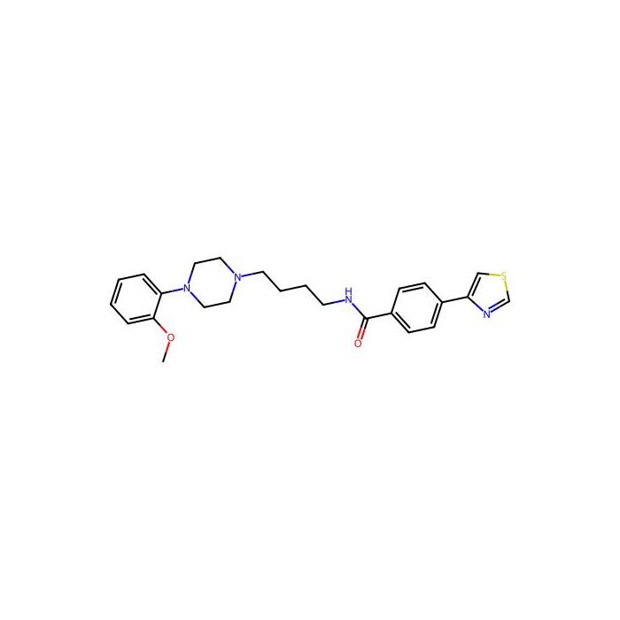 N-(4-(4-(2-Methoxyphenyl)piperazin-1-yl)butyl)-4-(thiazol-4-yl)benzamide